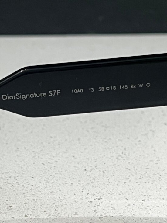 DIOR DiorSignature S7F black Sunglasses main image 5